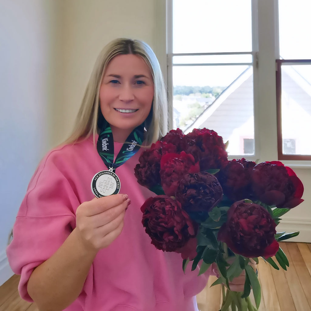 Megan Fairley Chocolate Queen Kiwi Bank Local Hero Of The Year Medalist 2024