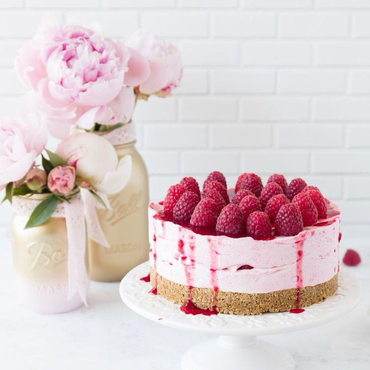 Megan Fairley White Chocolate & Raspberry Cheesecake