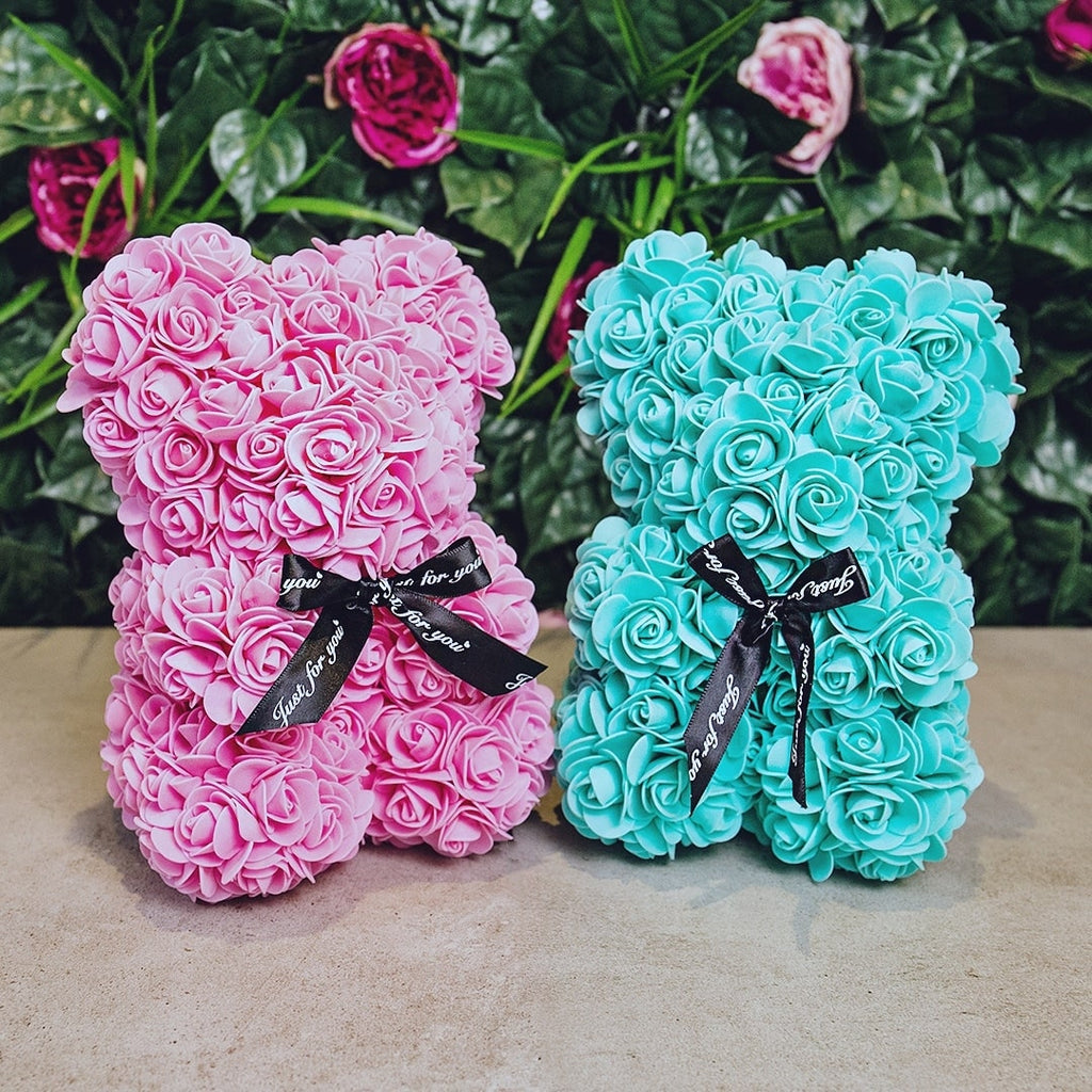 Tiffany Flower Bear